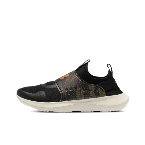 Under Armour Runplay POP Low Топ Беговые кроссовки Мужской Черный Спортивный