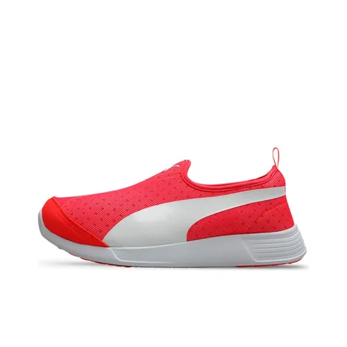 PUMA St Runner Амортизирующие Универсальные Низкие Беговые Кроссовки для Бега Унисекс Красный Белый