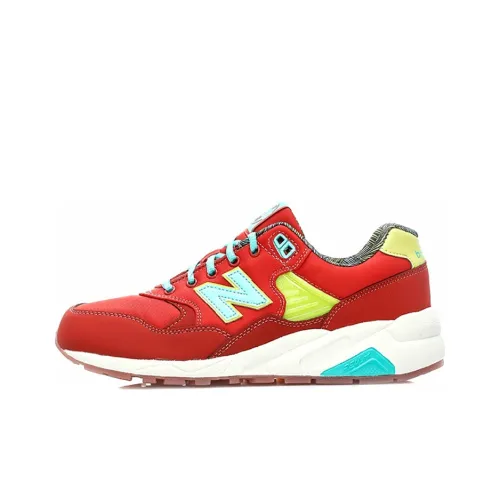 New Balance NB 580 Low Топ Беговые кроссовки Унисекс Красный