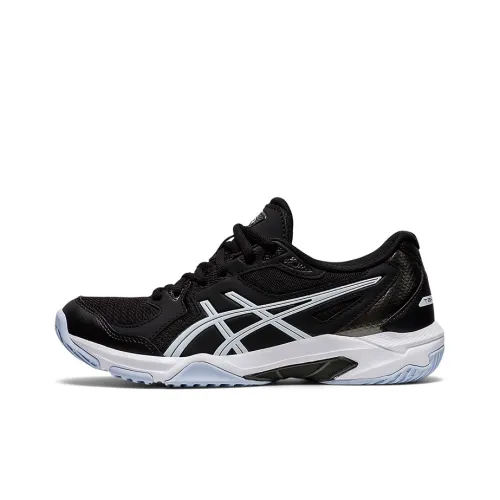 Asics Gel Rocket 10 Low Топ Беговые кроссовки Унисекс Черный Белый