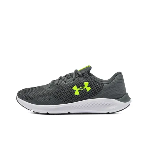 Under Armour Pursuit Charged Pursuit 3 Low Беговые кроссовки Мужские Серые