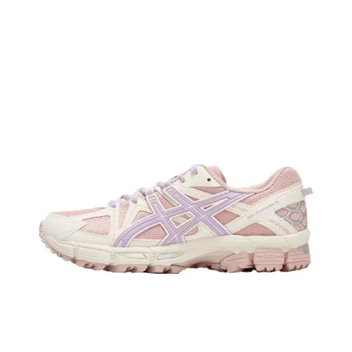 Asics Gel Kahana 8 Low Топ Беговые кроссовки Женские Фиолетовый Розовый