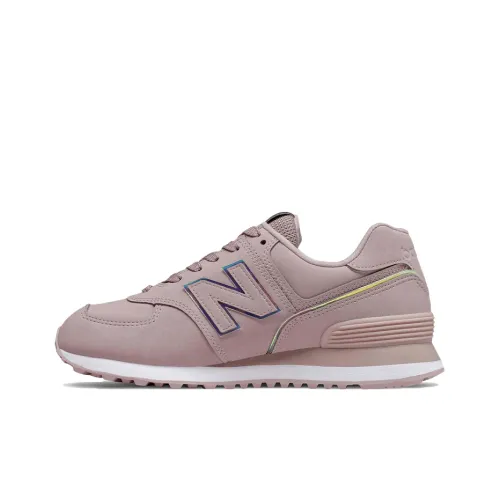 New Balance NB 574 Low Топ Беговые кроссовки Женские Грязно-розовый