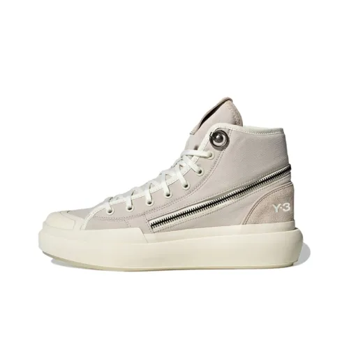 Y 3 Ajatu Court High Стильные Скейтбординги Unisex Light Серый