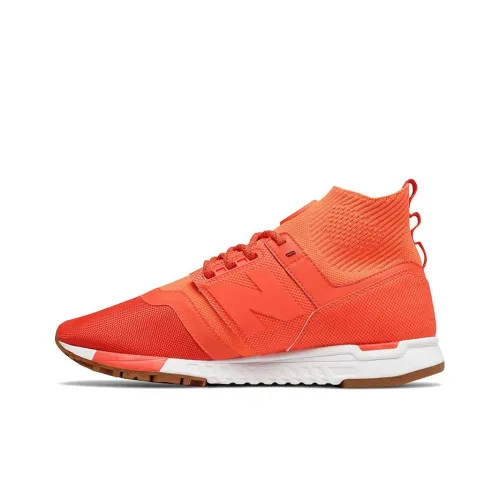 New Balance NB 247 MID Беговые кроссовки Unisex Оранжевый Красный