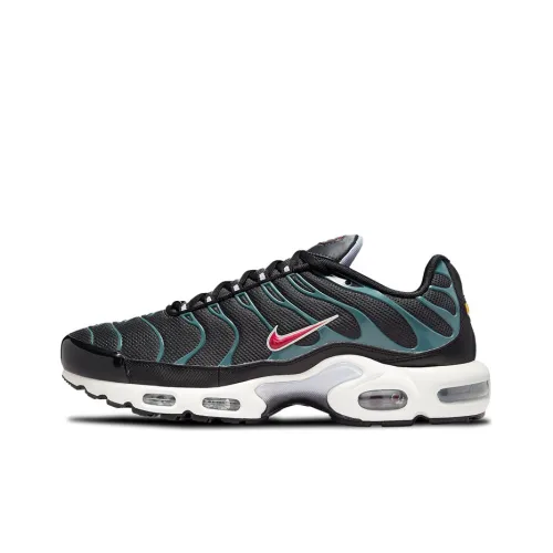 Nike Air Max Plus Low Топ Беговые кроссовки Мужские Черный Синий