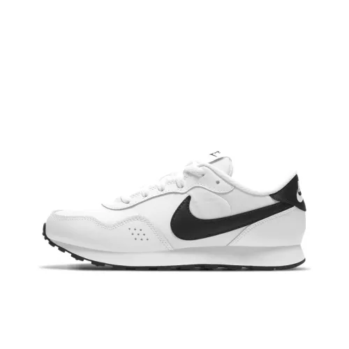 nike MD Valiant Амортизаторы Shock Slip-Resistant Abrasion-Resistant Низкий Топ Марафон Беговые кроссовки Женские Белый Черный