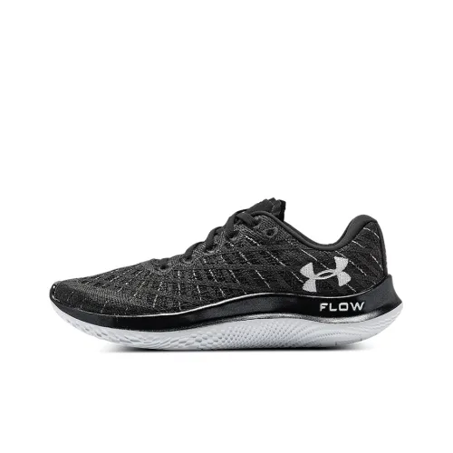 Under Armour Flow Velociti Wind Low Топ Повседневные Беговые Кроссовки Женские Угольный Нефрит Серый