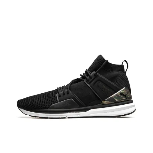 PUMA Амортизация Износостойкие Высокие Кроссовки для Бега Мужские Черные