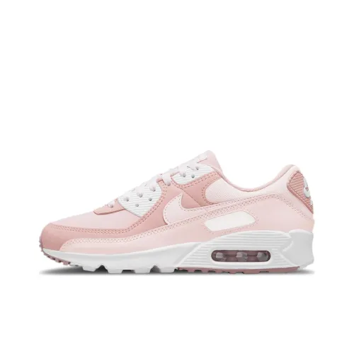 Nike Air Max 90 Low Топ Беговые кроссовки Мужской Фуксия
