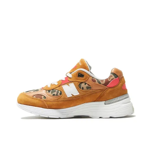 Todd Snyder x New Balance NB 992 Low Топ Марафон Беговые кроссовки Унисекс Коричневый