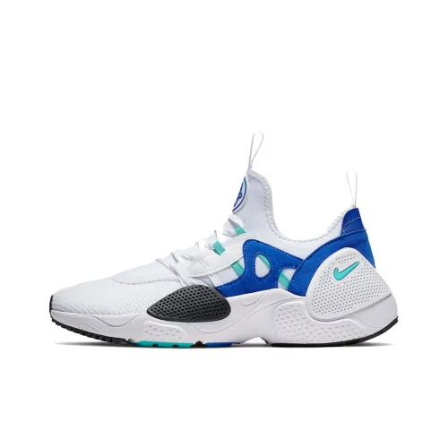 Nike Huarache E.D.G.E. Non Slip Легкий Низкий Топ Беговые Кроссовки Мужские Белый Синий