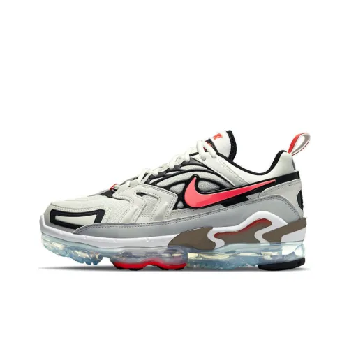 Nike Vapormax EVO Low Топ Беговые кроссовки Мужские Белый Черный Красный