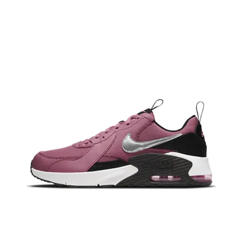 Nike Air Max Excee Low Беговые кроссовки Женские Черный Серебряный Розовый