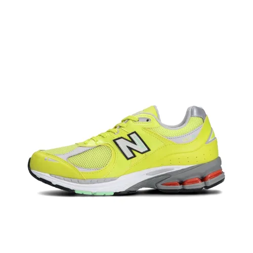 New Balance NB 2002R Амортизация Устойчивость к истиранию Дышащий Низкий Верх Повседневная Беговая Обувь Унисекс Лимон