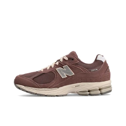 New Balance NB 2002R Low Топ Повседневные Беговые Кроссовки Мужские Бордовые