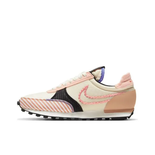 Nike Daybreak Type Амортизирующие шоки противоскользящие устойчивые к истиранию низкий топ беговые кроссовки женские розовый коричневый