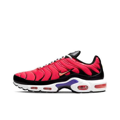 Nike Air Max Plus Low Топ Беговые кроссовки Мужские Красный Черный Фиолетовый