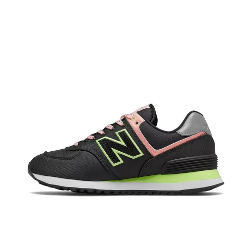 New Balance Low Топ Беговые кроссовки Женские Черный Розовый
