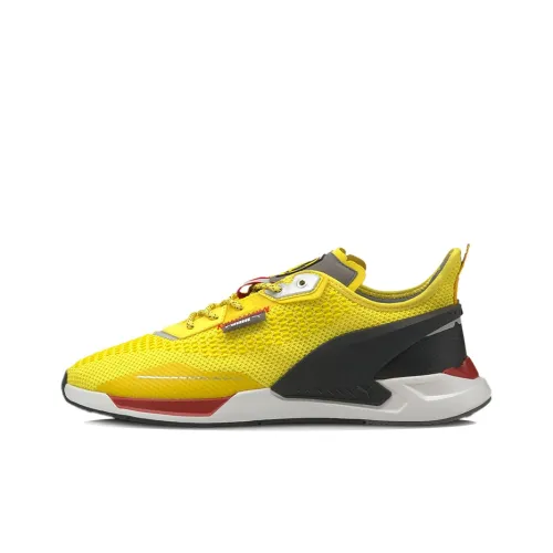 PUMA Scuderia Ferrari Ionspeed Motorsport Low Топ Беговые кроссовки Мужской Желтый