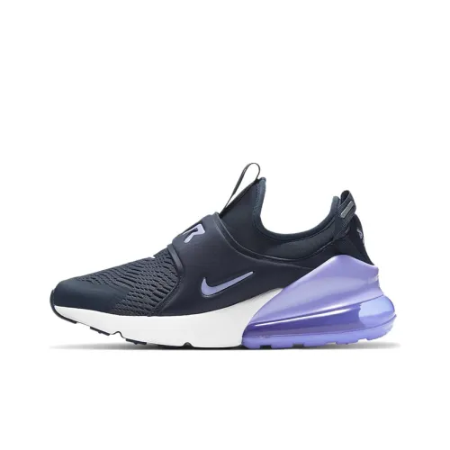 Nike Air Max 270 Low Беговые кроссовки GS Темно-фиолетовый Синий