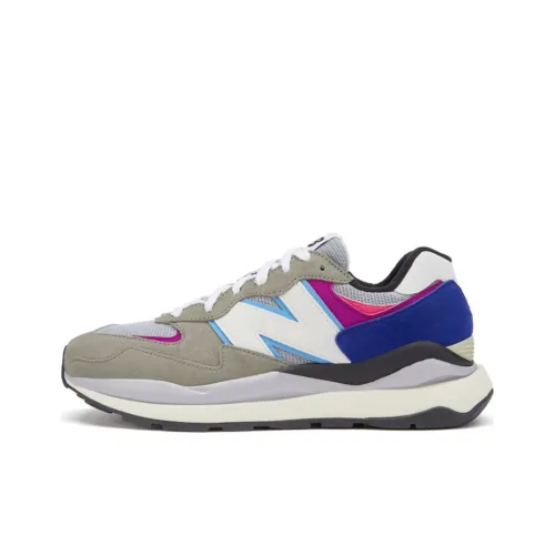 New Balance NB 5740 Low Топ Повседневные Беговые Кроссовки Унисекс Серый Фиолетовый Красный