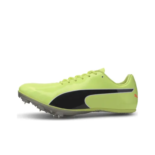 PUMA evoSPEED Нижняя юбка Резистентные амортизаторы Низкий топ Марафон Беговые кроссовки Мужской Зеленый