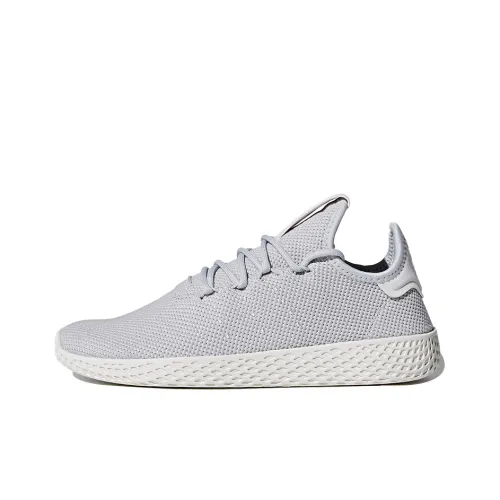 Pharrell Williams x Adidas Originals Tennis Hu Slip-Resistant и Breathable Низкие Кроссовки для Тениса Женские Серые