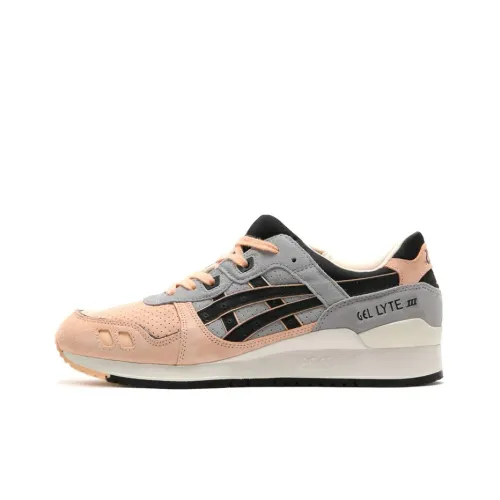 Asics Gel Lyte 3 Low Топ Повседневный Винтаж Обувь Мужская Кораллово-Розовый Серый