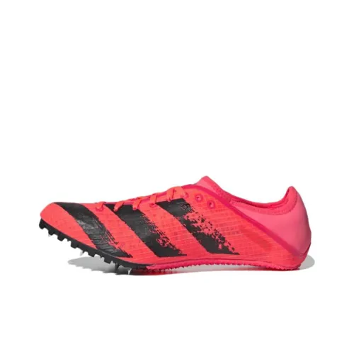 Adidas Sprintstar Амортизация Износостойкий Низкий Топ Марафон Беговые кроссовки Мужские Красный Черный