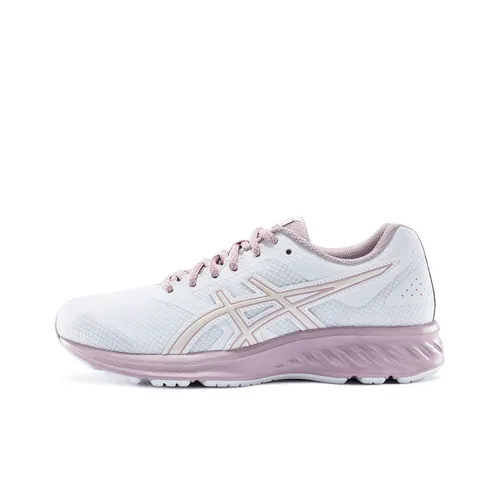 Asics JQ 20 Low Топ Беговые кроссовки Женские Белые Синие Розовые