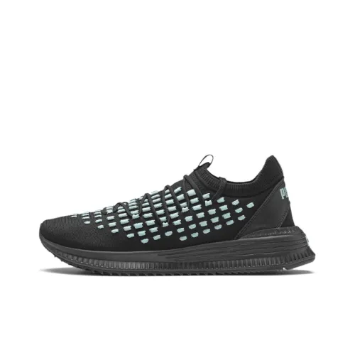 PUMA AVID Fusefit Low Топ Беговые кроссовки Унисекс Черный Синий