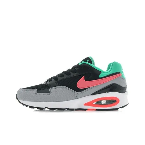 Nike Air Max ST Low Топ Повседневные Беговые Кроссовки Женские Черный Красный Зеленый