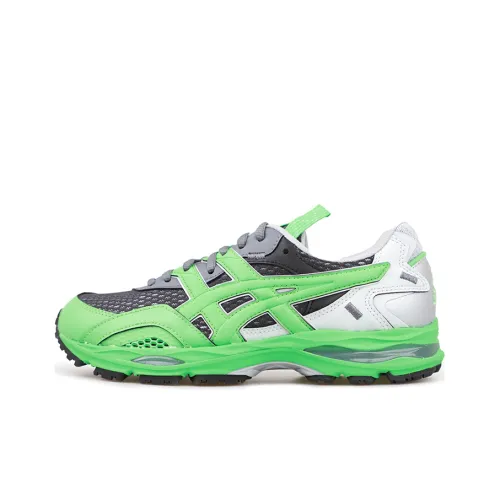 Asics Gel MC Plus Low Top Повседневные Беговые Кроссовки Унисекс Серый Зеленый