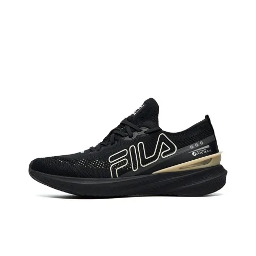 FILA ATHLETICS Низкий Топ Марафон Беговые Кроссовки Женские Черный