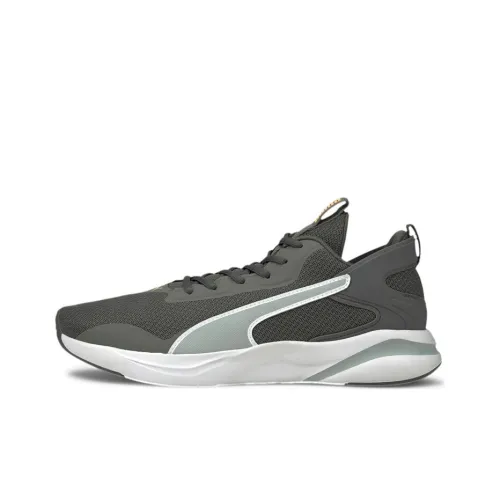 PUMA Sodtride Rift Аbrasion Resistant Slip Resistant Низкий Топ Беговые кроссовки Мужские Зеленый Белый