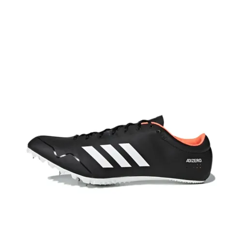 Adidas Adizero Prime SP Low Топ Беговые кроссовки Мужские Черный Белый