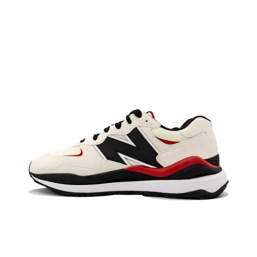 New Balance Low Топ Повседневные Беговые Кроссовки Мужские Белые Красные