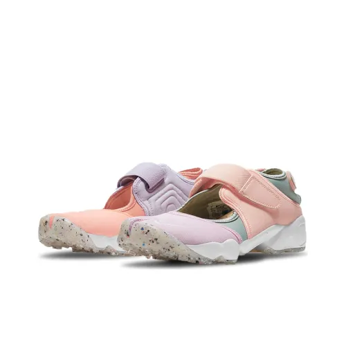 Nike Air Rift Несовпадающие Спортивные Сандалии Женские Розовые Фиолетовые
