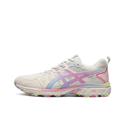 Asics Gel Venture 7 Low Top Повседневные Беговые Кроссовки Женские Экрю