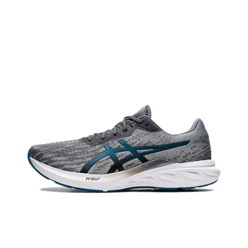 Asics Dynablast 2 Low Топ Беговые кроссовки Мужской Серый Синий