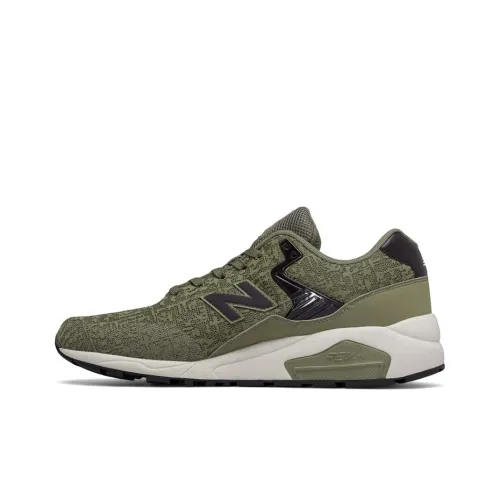 New Balance NB 580 Low Топ Беговые кроссовки Мужские Армейский зеленый