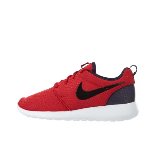 nike Roshe One Амортизаторы Shock Absorbers Противоскользящий Аbrasion Resistant Легкий Низкий Топ Повседневные Беговые кроссовки Мужские Красный