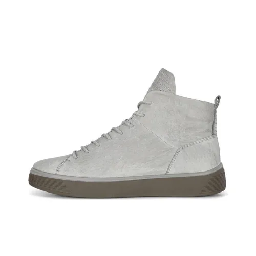 Ecco Street Tray Скейтборд Кроссовки Мужские Серебряные