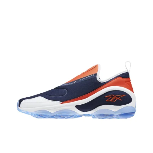 Reebok DMX RUN 10 Низкий Топ Беговые кроссовки Мужские Синие Белые