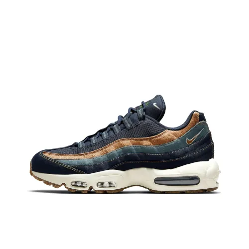 Nike Air Max 95 Low Беговые кроссовки Мужские Obsidian