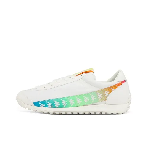 KAPPA Покрытие Slip-resistant и устойчивый к истиранию Низкий топ Беговые кроссовки Унисекс Белый