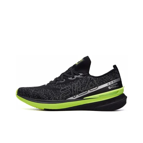 FILA ATHLETICS Низкий топ Беговые кроссовки Мужские Ink Silver