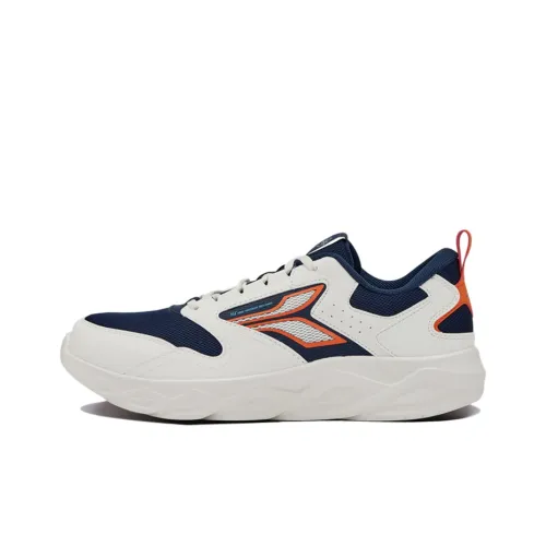 361° Нескользящий Легкий Низкий Топ Беговые Кроссовки Мужские Белый Синий