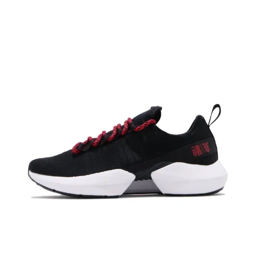 Reebok Sole Fury CNY Low Беговые кроссовки Унисекс Черные Красные